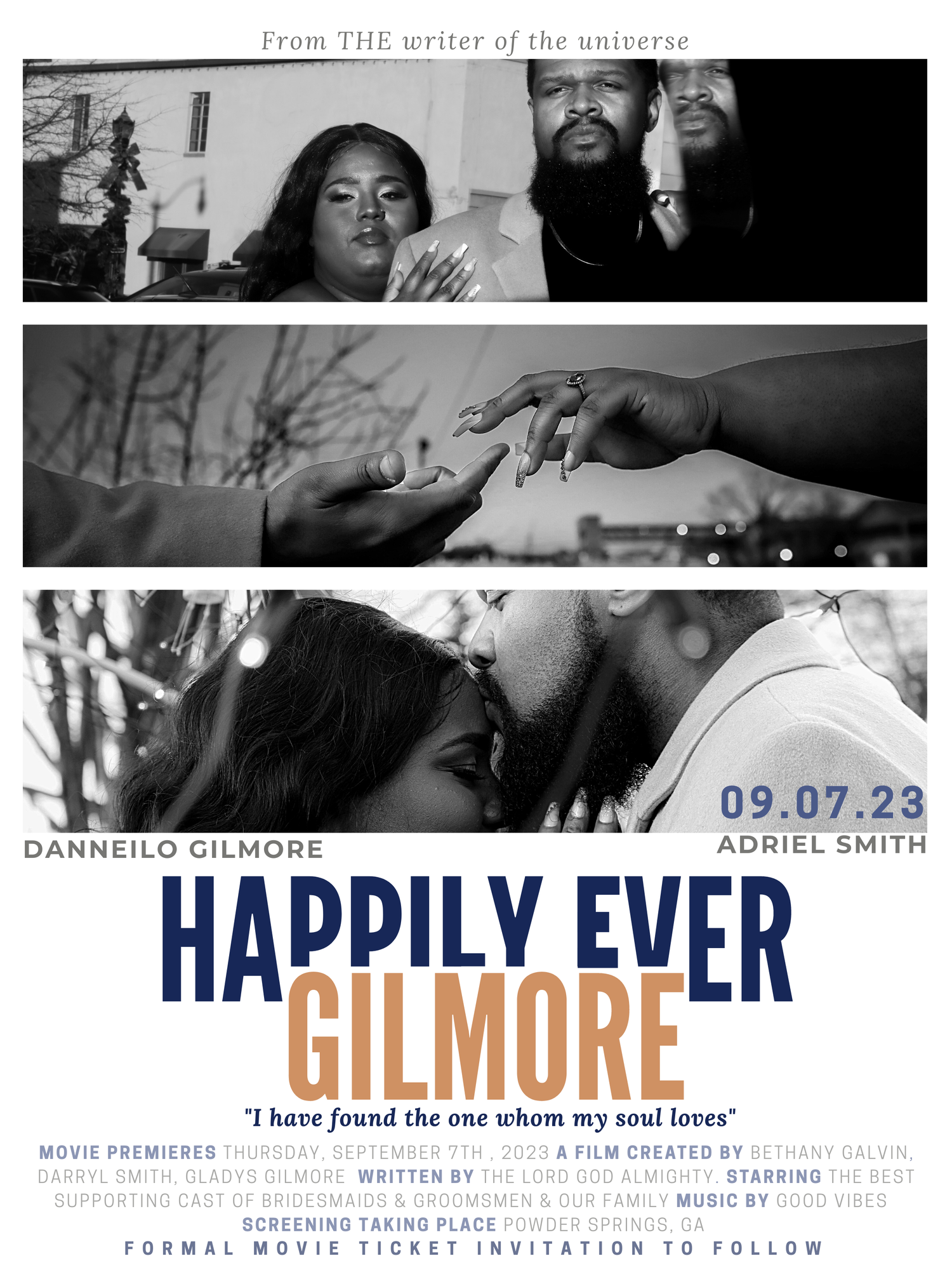 The Wedding Website of Adriel Smith and Danneilo Gilmore