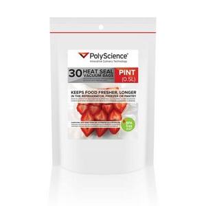 Polyscience Heat Seal Vacuum Bags, 8" x 10"