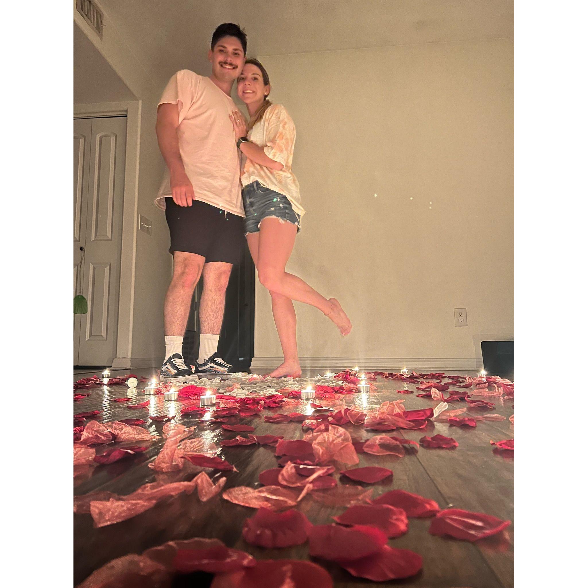 We are engaged!!