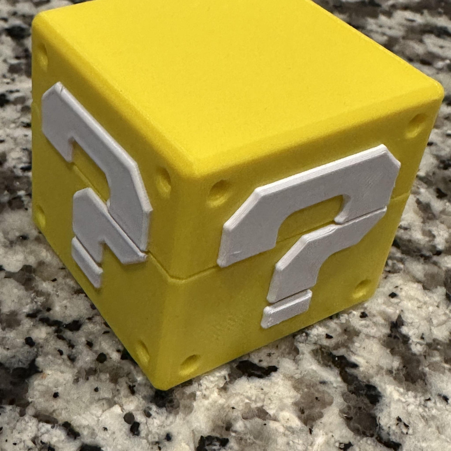 A Mario question box for the biggest question!