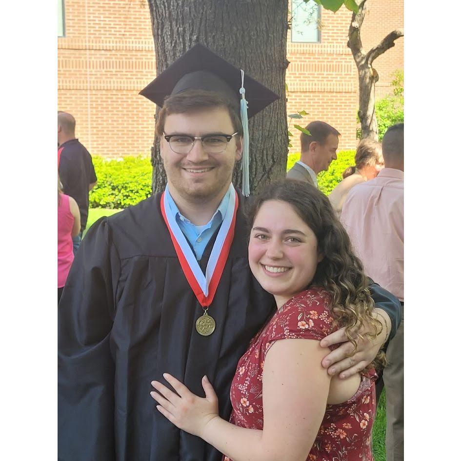 Ethan's official graduation in May