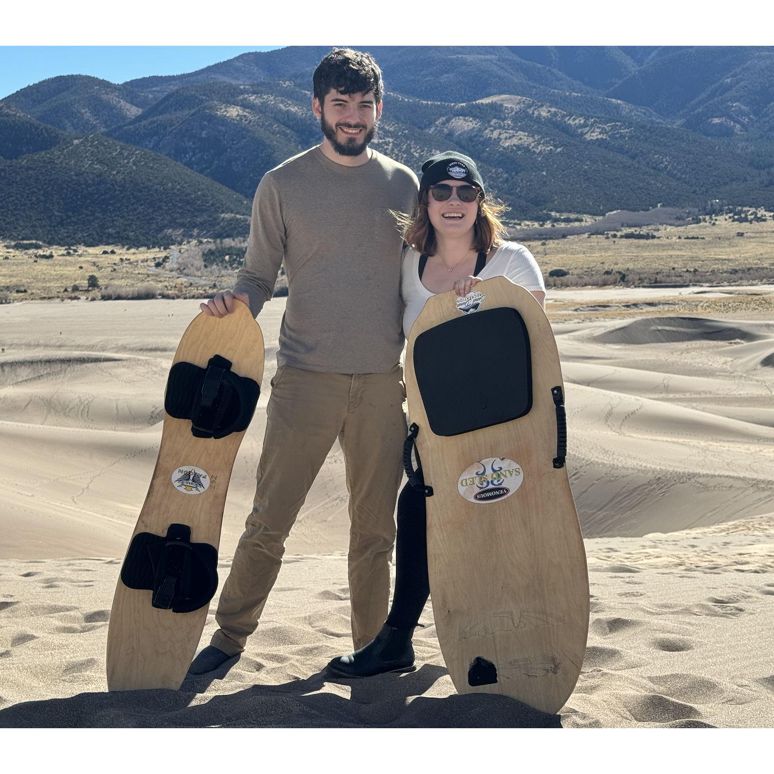 Sandboarding