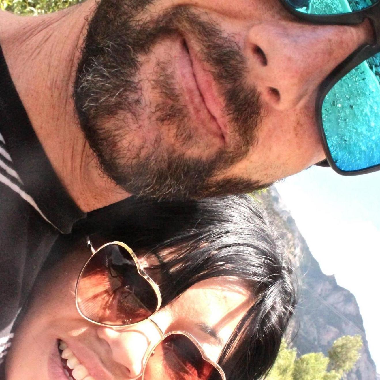 Skyler and Carol in Colorado, where Skyler worked an ice operation for 8 years for his grandfather.