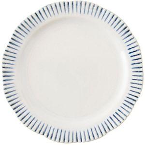 Juliska Plates Sitio Stripe Indigo Dinner Plate (Dinner)