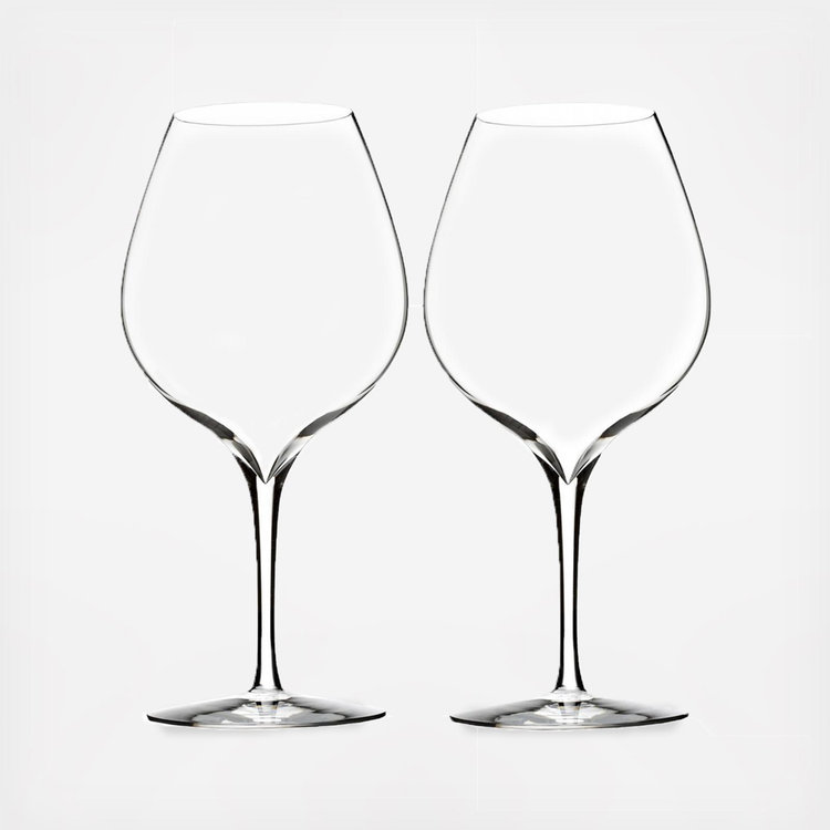 Waterford Elegance Merlot Wine Glass Pair