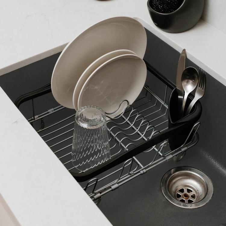 Sinkin Multi Use Sink Rack (Black), Umbra