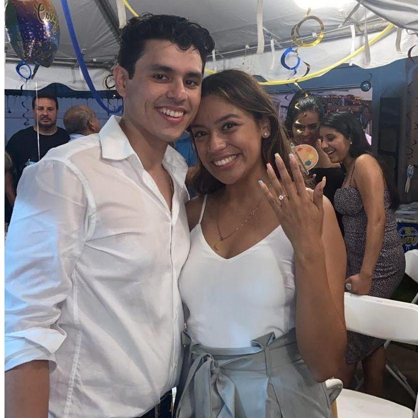 WE’RE ENGAGED!