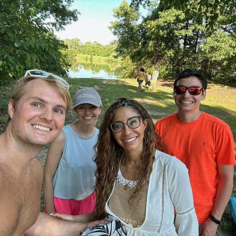 Kayaking with Evan and Bri!