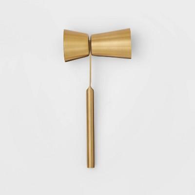 2.5oz Stainless Steel Double Jigger Gold - Project 62™