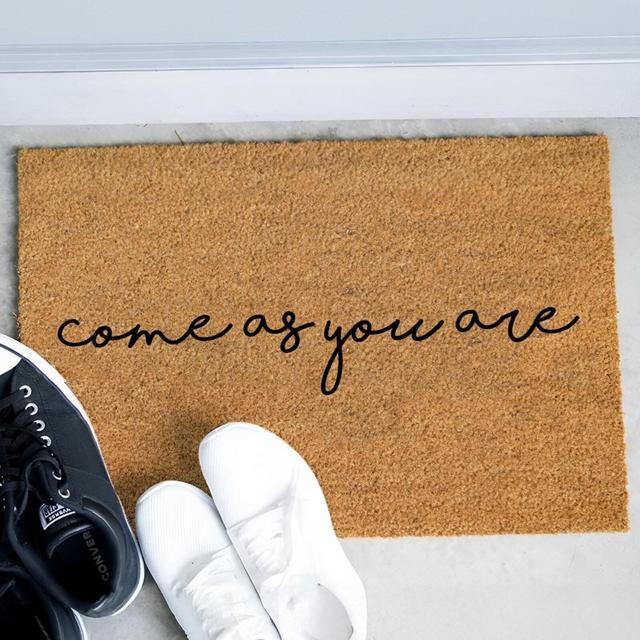 Outside Doormat, Housewarming Gift, Cute Doormat, Outside Doormat, Doormat, Wedding Gift, Welcome Mat, Cute Doormat, Come As You Are Doormat