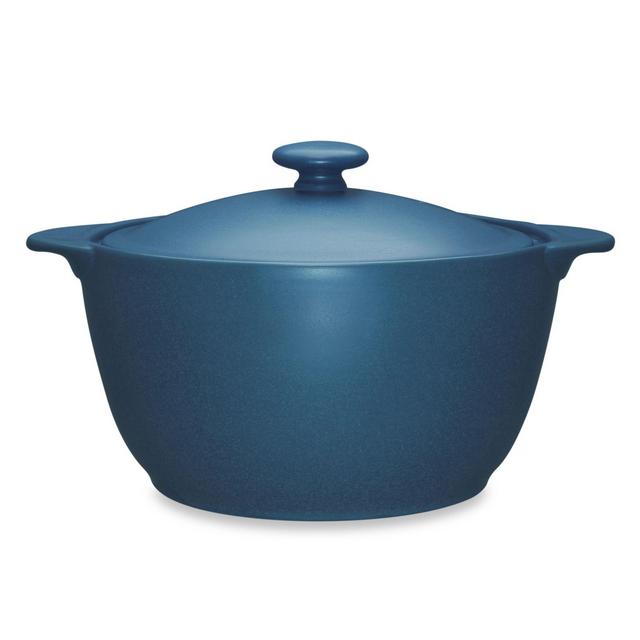 Noritake® Colorwave Covered Casserole Dish in Blue