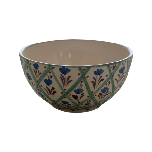 Chita Green Trellis Bowl