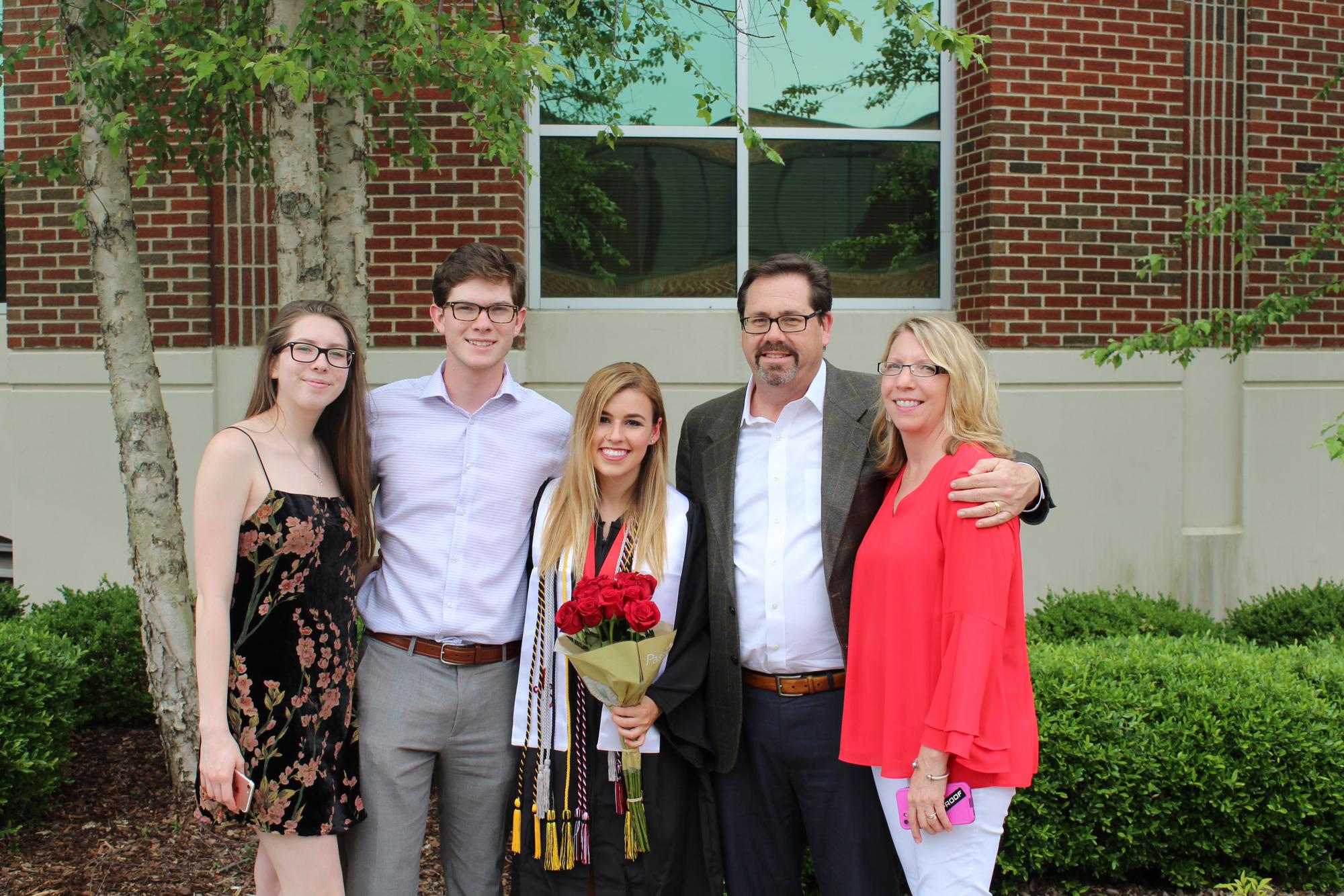 Kelsey’s undergraduate graduation