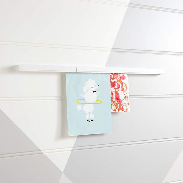 White Gallery Art Rail