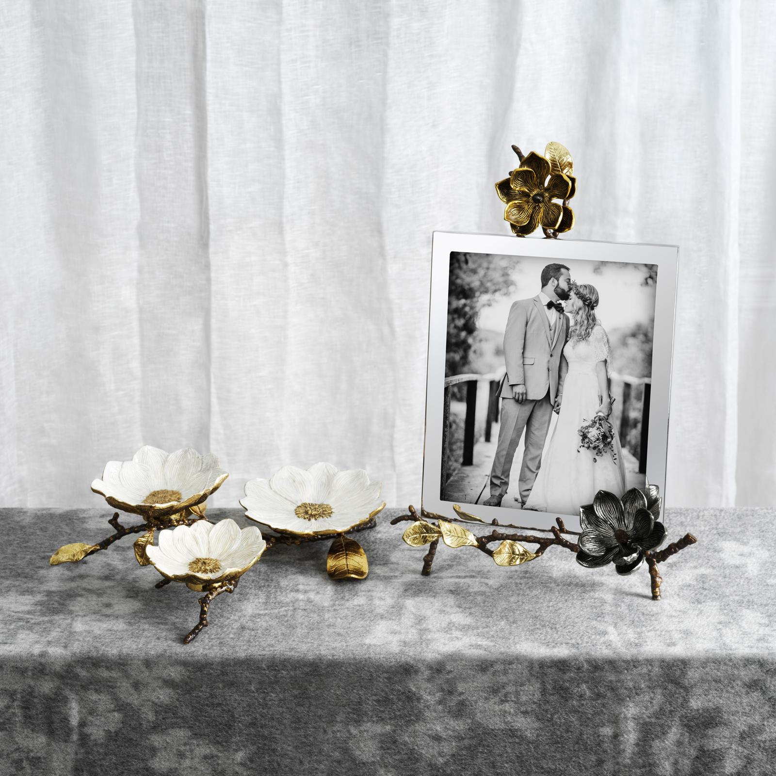 Michael Aram, Vintage Bloom Triple Dish | Zola