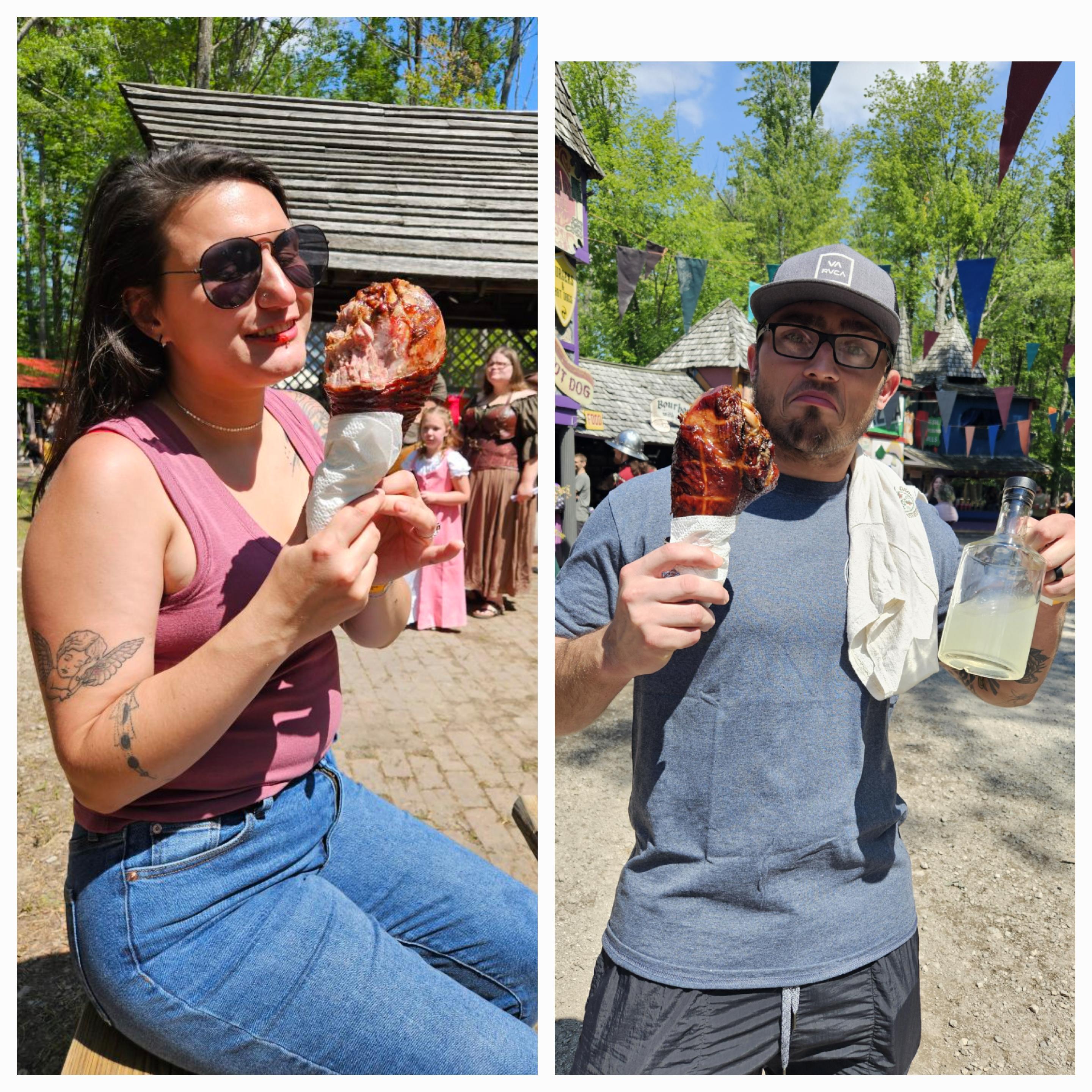 Turkey Leg at the Ren Faire