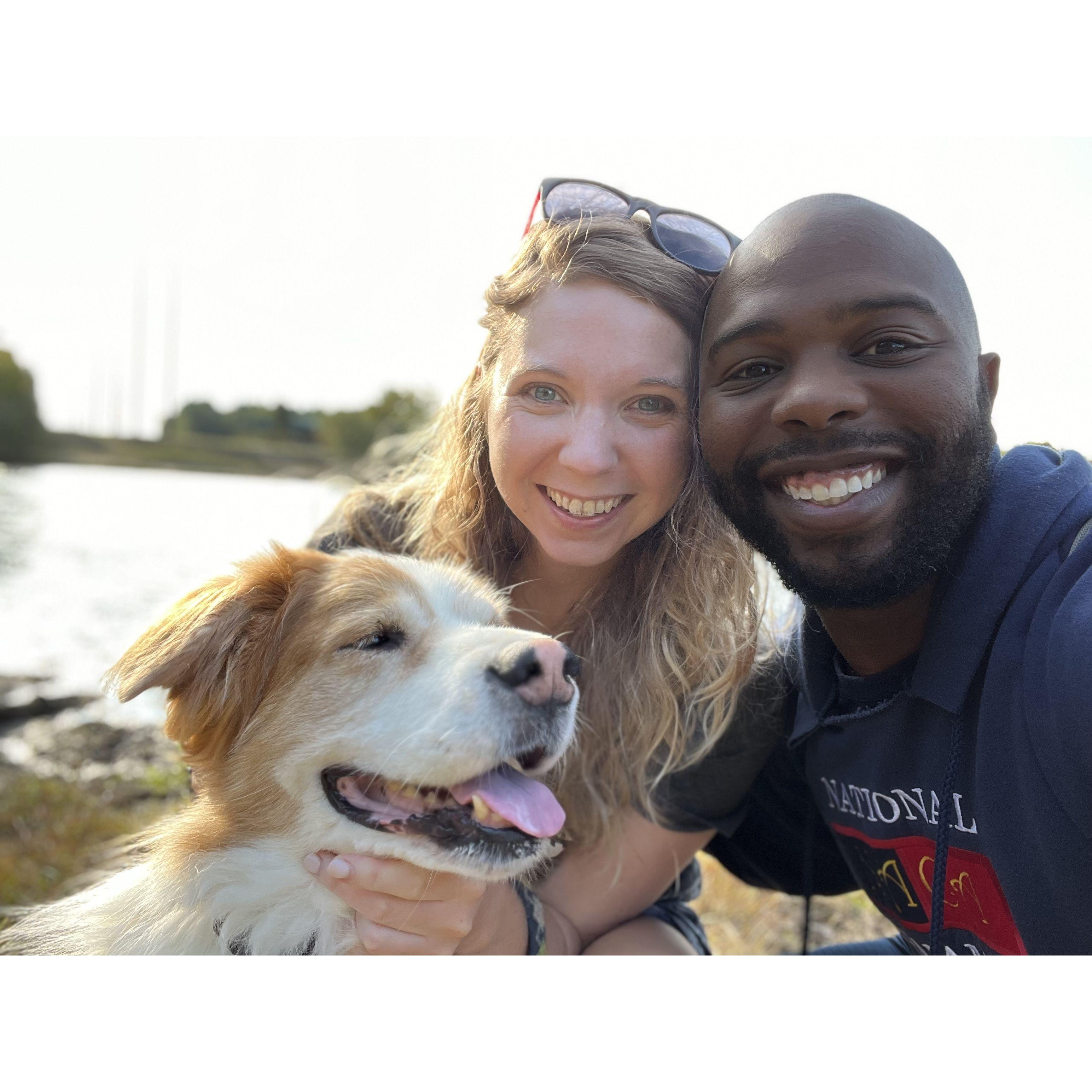 Hiking (or walking slowly if Ludo is with us) is one of our favorite weekend adventures
