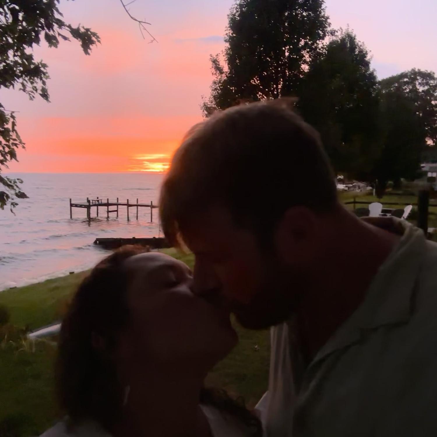 Sunset smooch | July 2025 on McKay’s Beach, MD