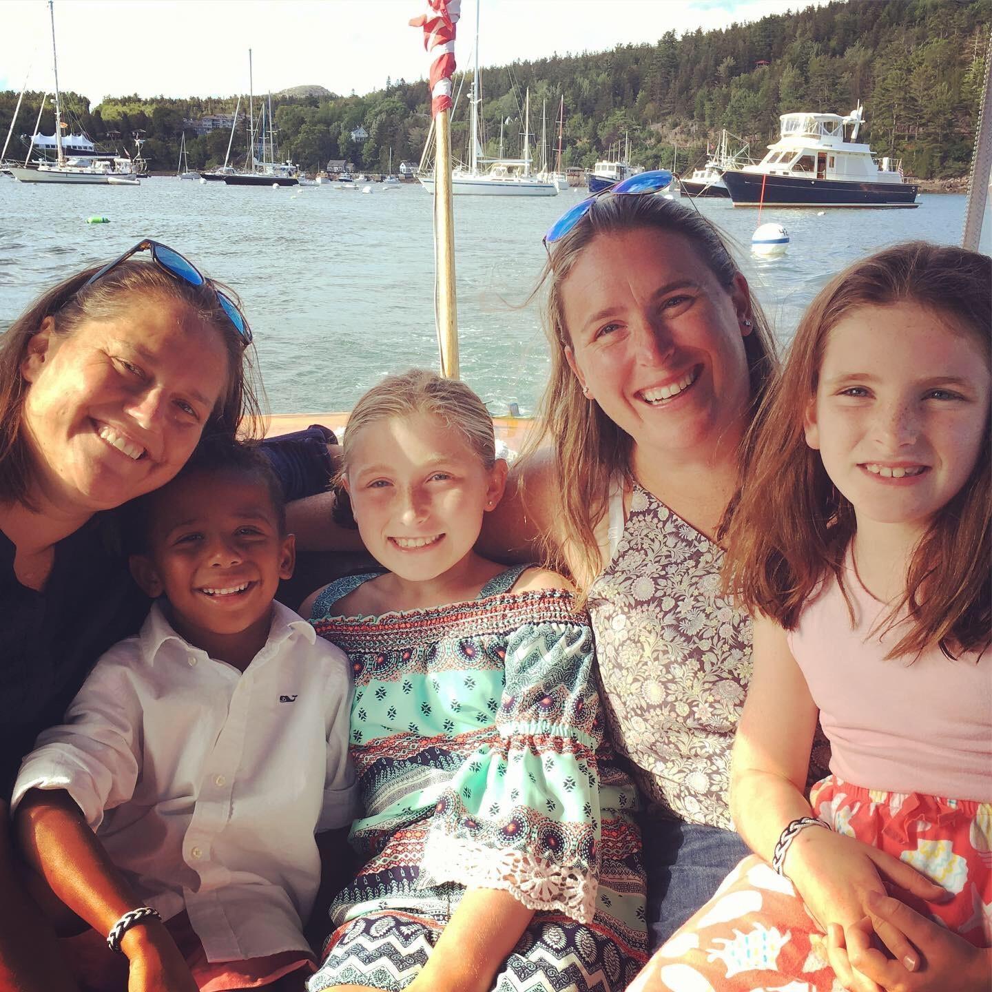 The fab five in Maine, summer 2019.