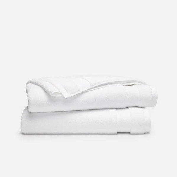 Brooklinen White Super-Plush Turkish Cotton Bath Towels