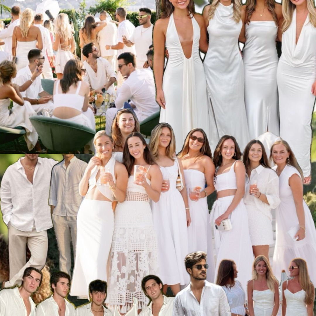 WELCOME PARTY ATTIRE! we would love for everyone to wear all white/khaki!
