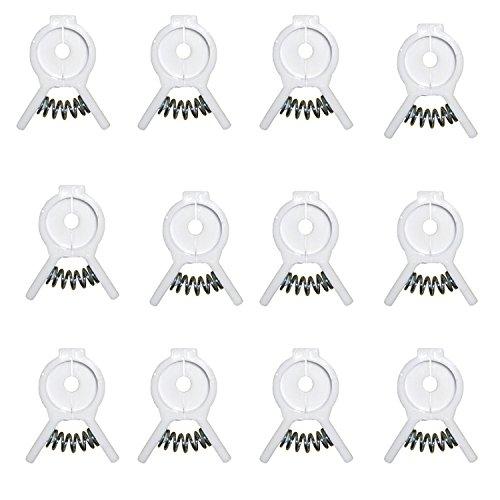 Chef Craft FBA_20840 Bread and Bagel Clip, White
