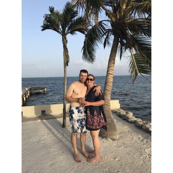 July 2018. We went on a family trip to Belize! It's where Gavin proposed and Amanda said yes!