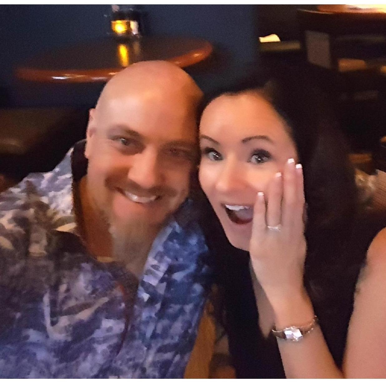 The night he proposed and "I Said YES!!" to the most amazing man in the world!