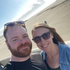 Our first trip and birthday together! We went to Seaside for my birthday.