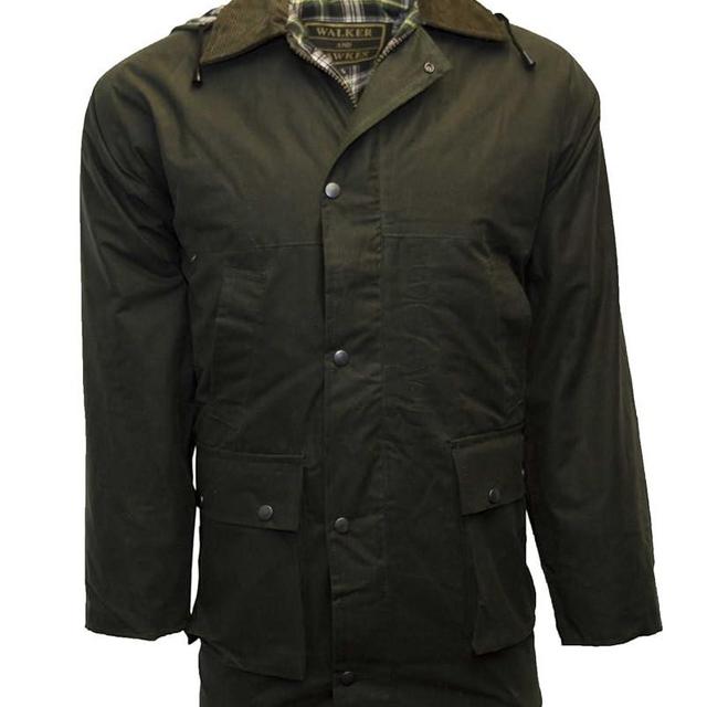 Walker and Hawkes Men's Wax Unpadded Benson Jacket