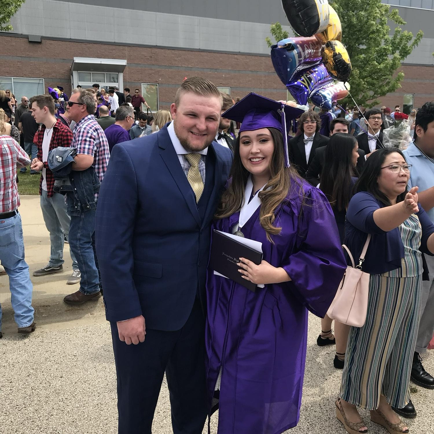 Kourtney’s high school graduation!