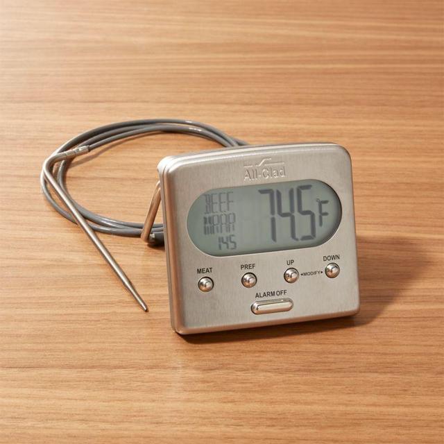 Al clad oven probe thermometer