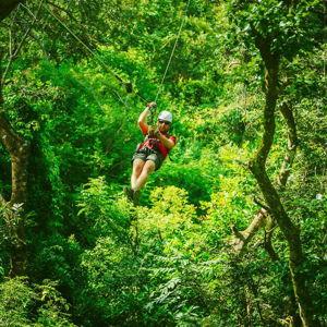 Ziplining