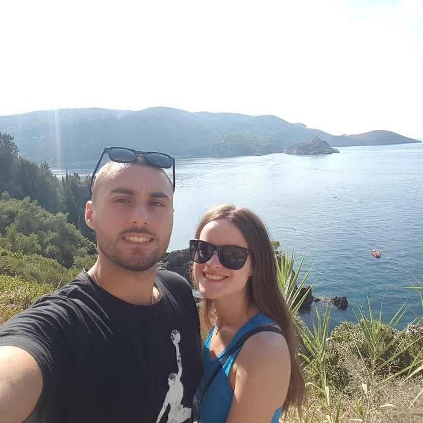 Inspecting Corfu in 2019.