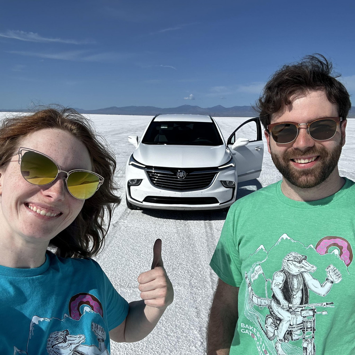 Bonneville Salt Falts, for Bakers Dozen 2023! (Don’t worry, it was a rental. ;))