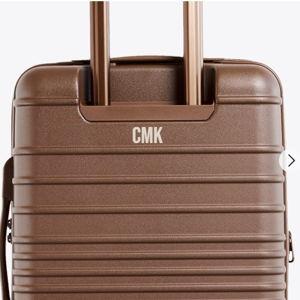 Personalized BÉIS 'The Carry-On Roller' in Maple - Brown Carry On Luggage