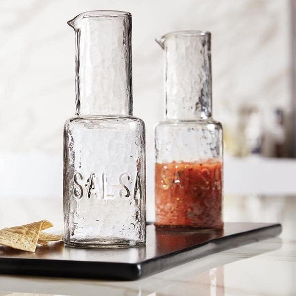 Glass Salsa Carafe