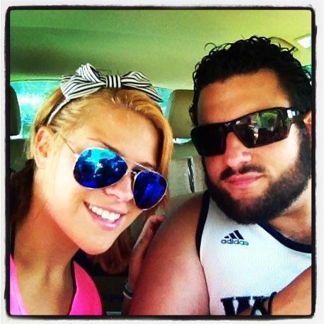 On the way to a boat day