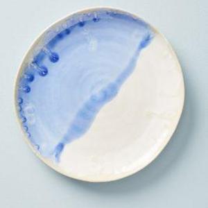 Piet Dessert Plate (Blue Motif)