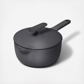 Enameled Cast Iron Mini Sauce Pan with Lid