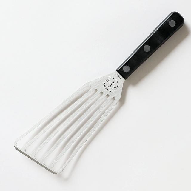 Lamson Chef's Slotted Turner, Right Handed, Stainless Steel