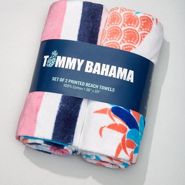 Kai Island Stripe & Kona Pineapple Towels - Set of 2