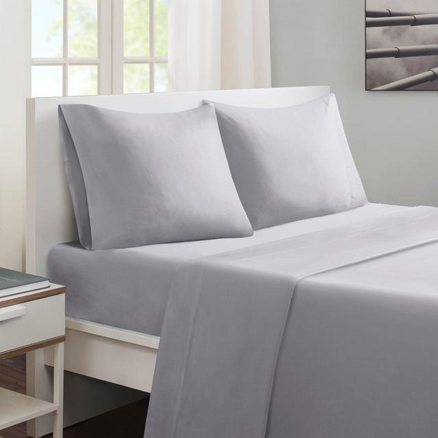 Sleep Philosophy® Smart Cool King Sheet Set in Grey