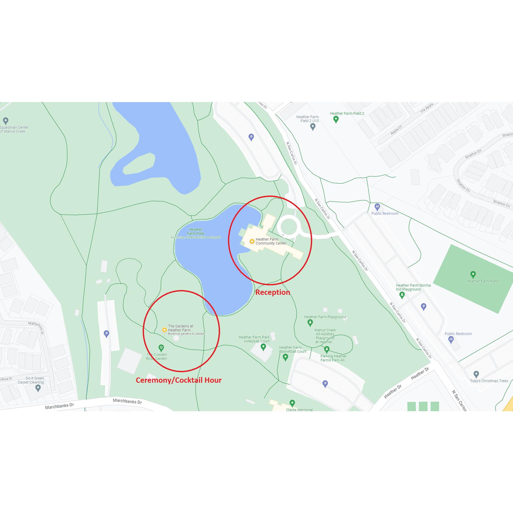 Map of event locations!