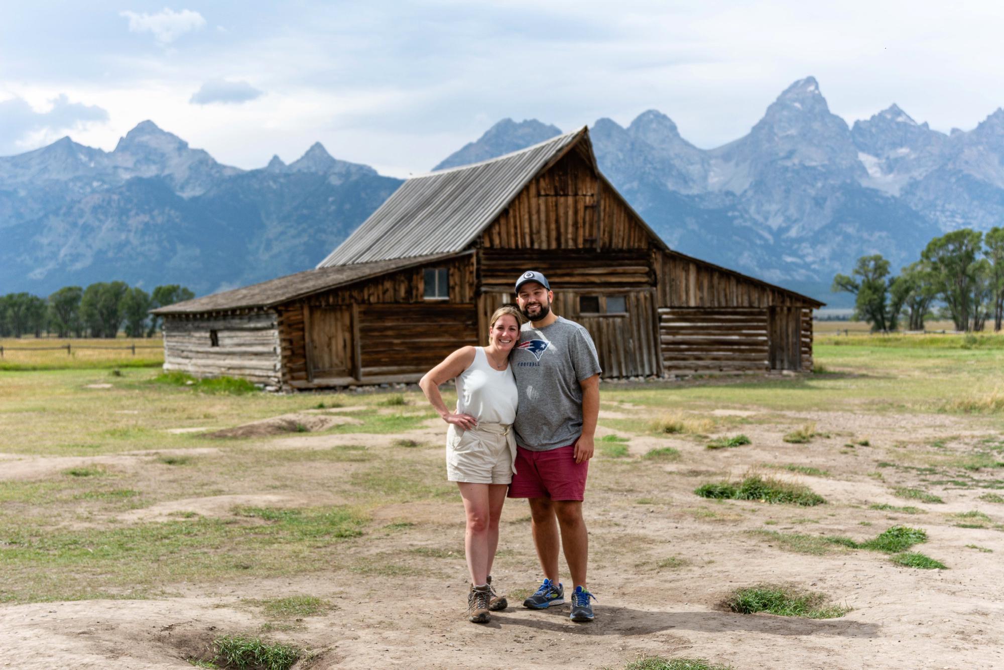 Alex's first trip to Jackson Hole.