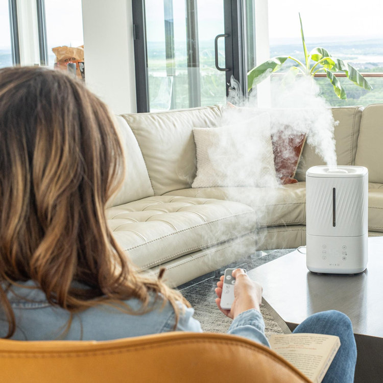 mikomiko　モイスチャーマスク付き Miko, Myst Ultrasonic Humidifier | Zola