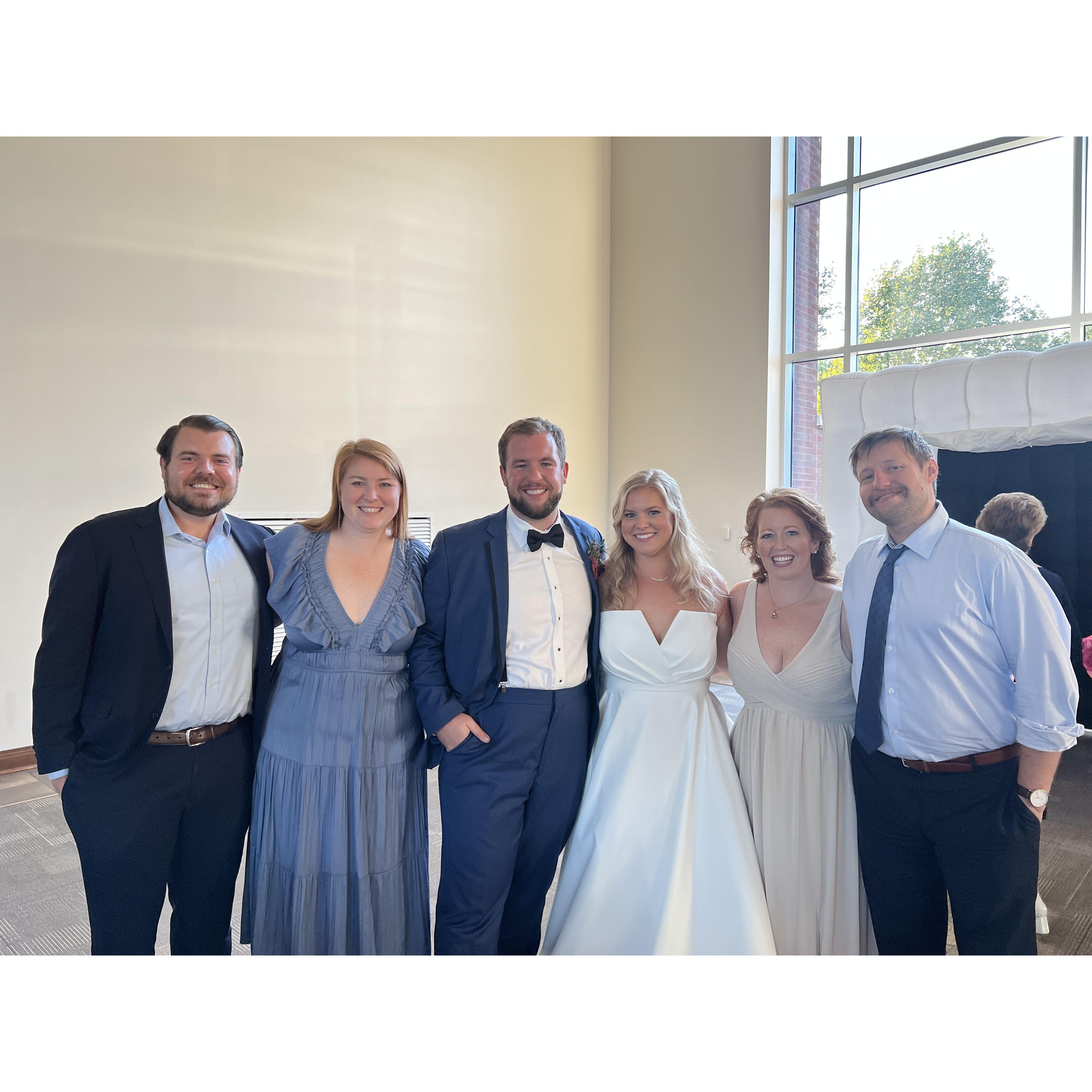 The Lezon Wedding in Nashville, Tennessee. September 2023. So excited to be the last couple of our Pandemic bubble to tie the knot!