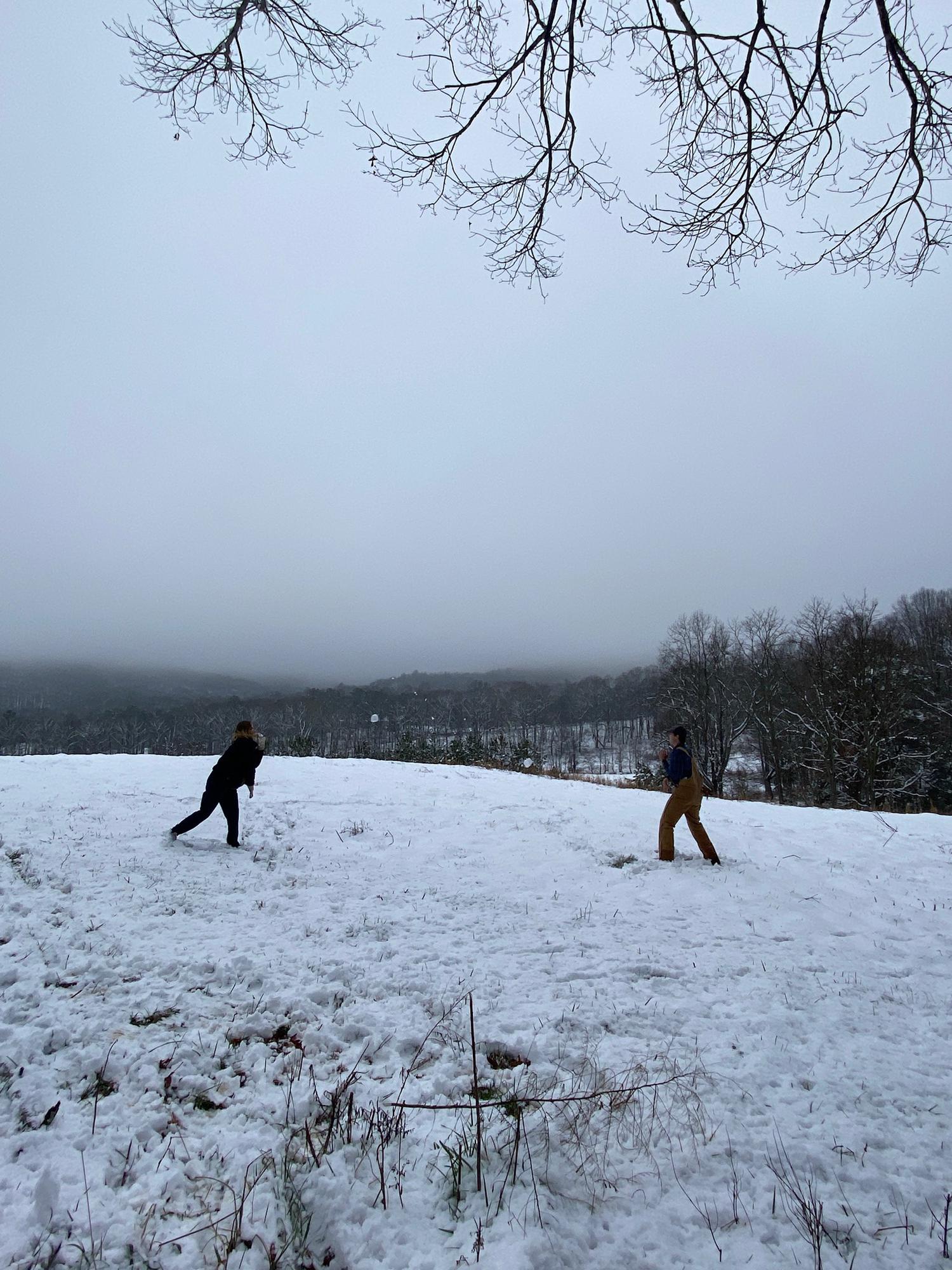 Snowball fight :)