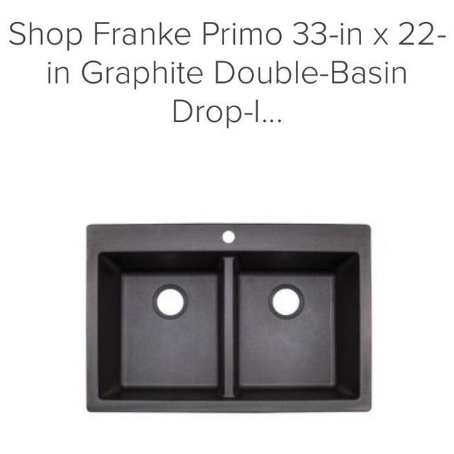 Shop Franke Primo Double-Basin Sink