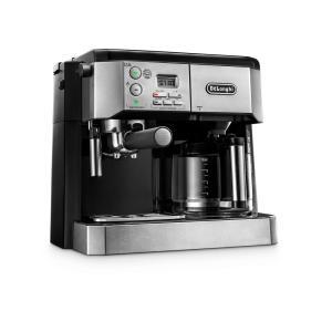 Stainless Steel Espresso Machine and Drip Coffee Maker